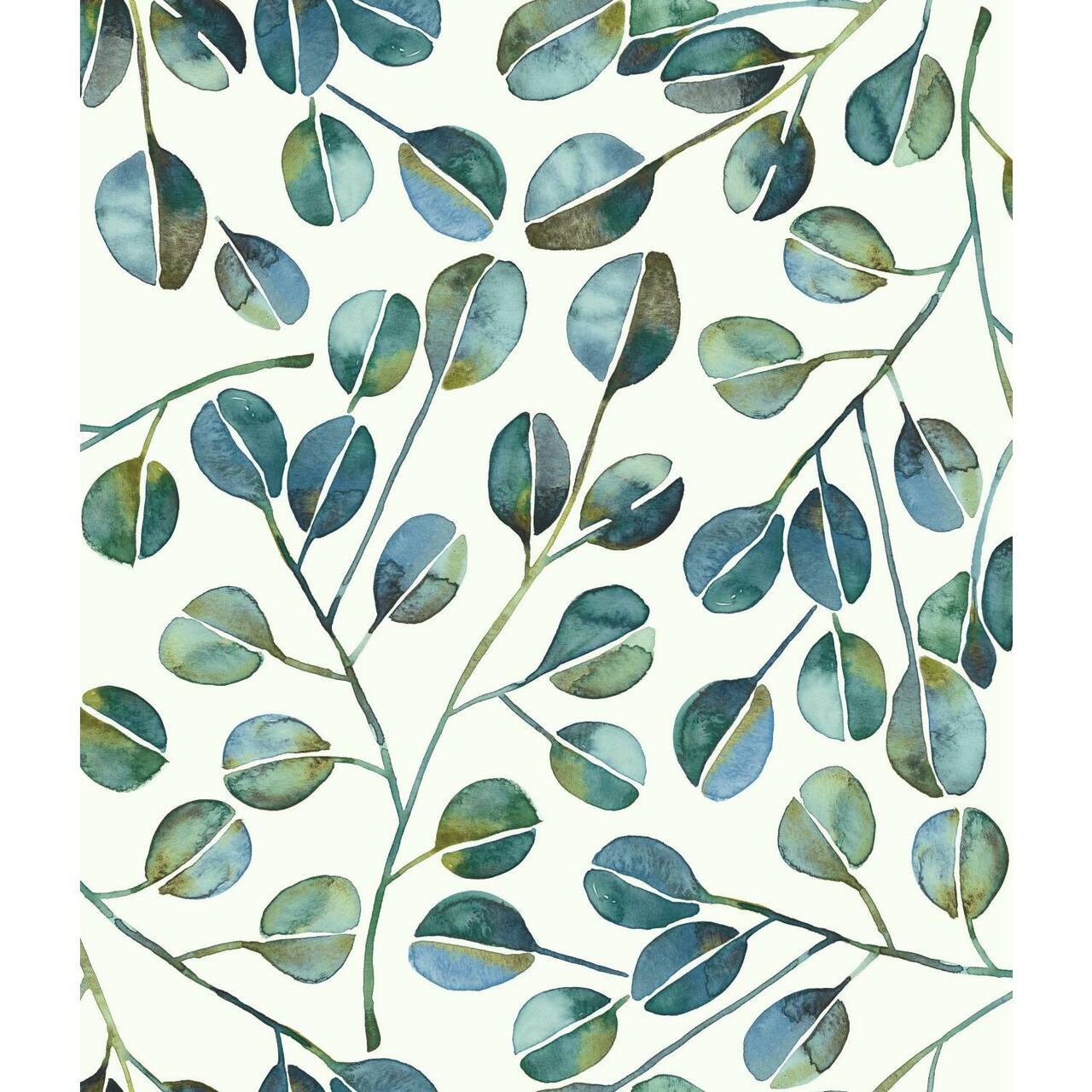 RoomMates Cat Coquillette Eucalyptus Peel & Stick Wallpaper